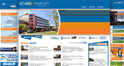 Desktop Screenshot of guayanaweb.ucab.edu.ve