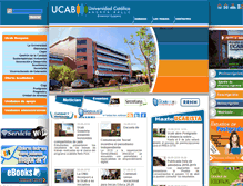 Tablet Screenshot of guayanaweb.ucab.edu.ve