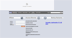 Desktop Screenshot of cte.ucab.edu.ve